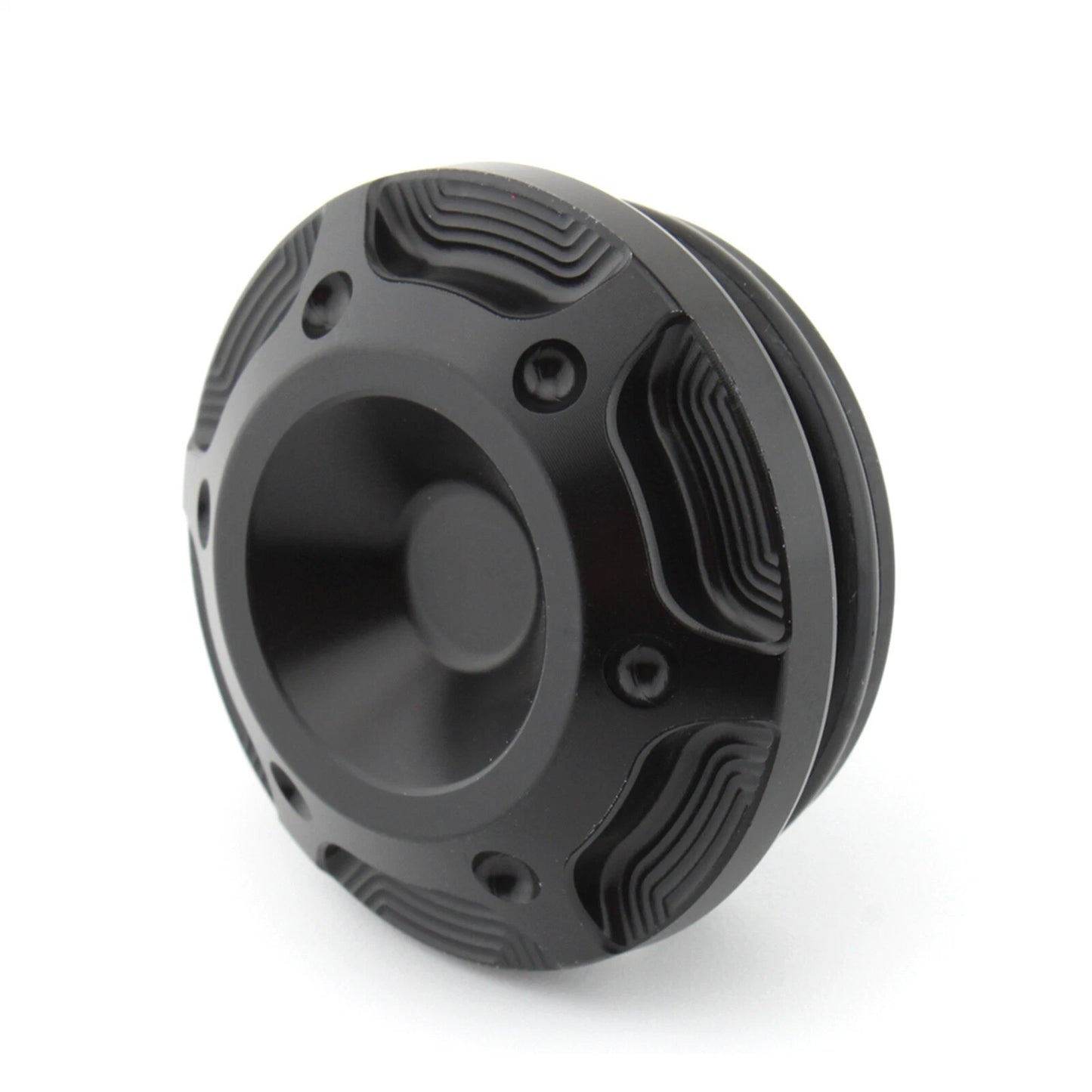 Black Aluminum Frame Hole Cover Caps for Harley Davidson X350 (2023)