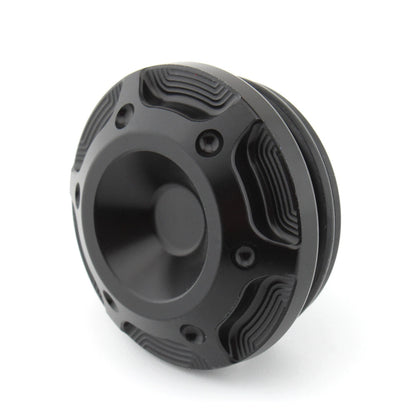 Black Aluminum Frame Hole Cover Caps for Harley Davidson X350 (2023)