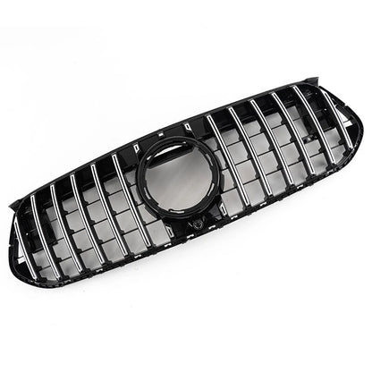 GTR Front Grille for 2024 Benz W167 GLE350 GLE450 GLE580 GLE53 Chrome