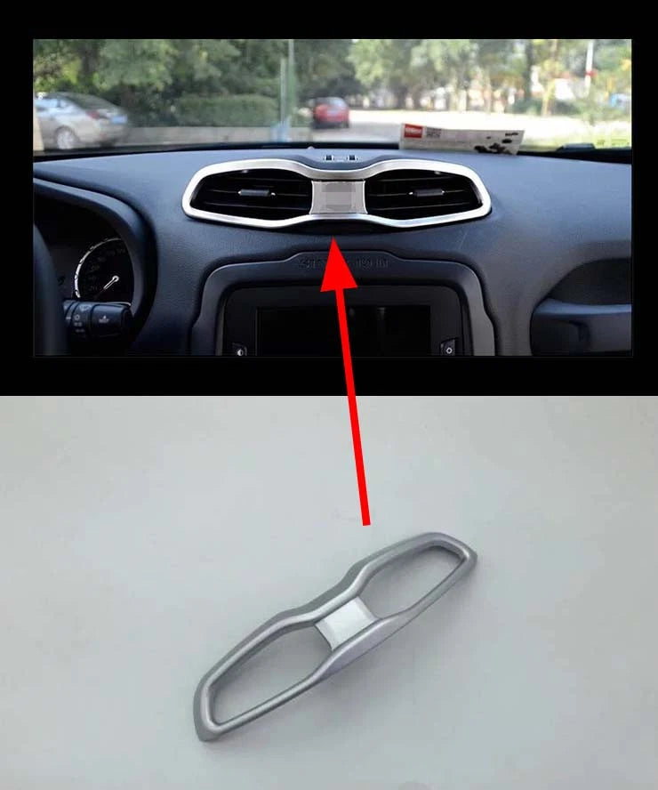 Interior A/C Frame Cover Trim for 2015-2018 Jeep Renegade (2015-2018)