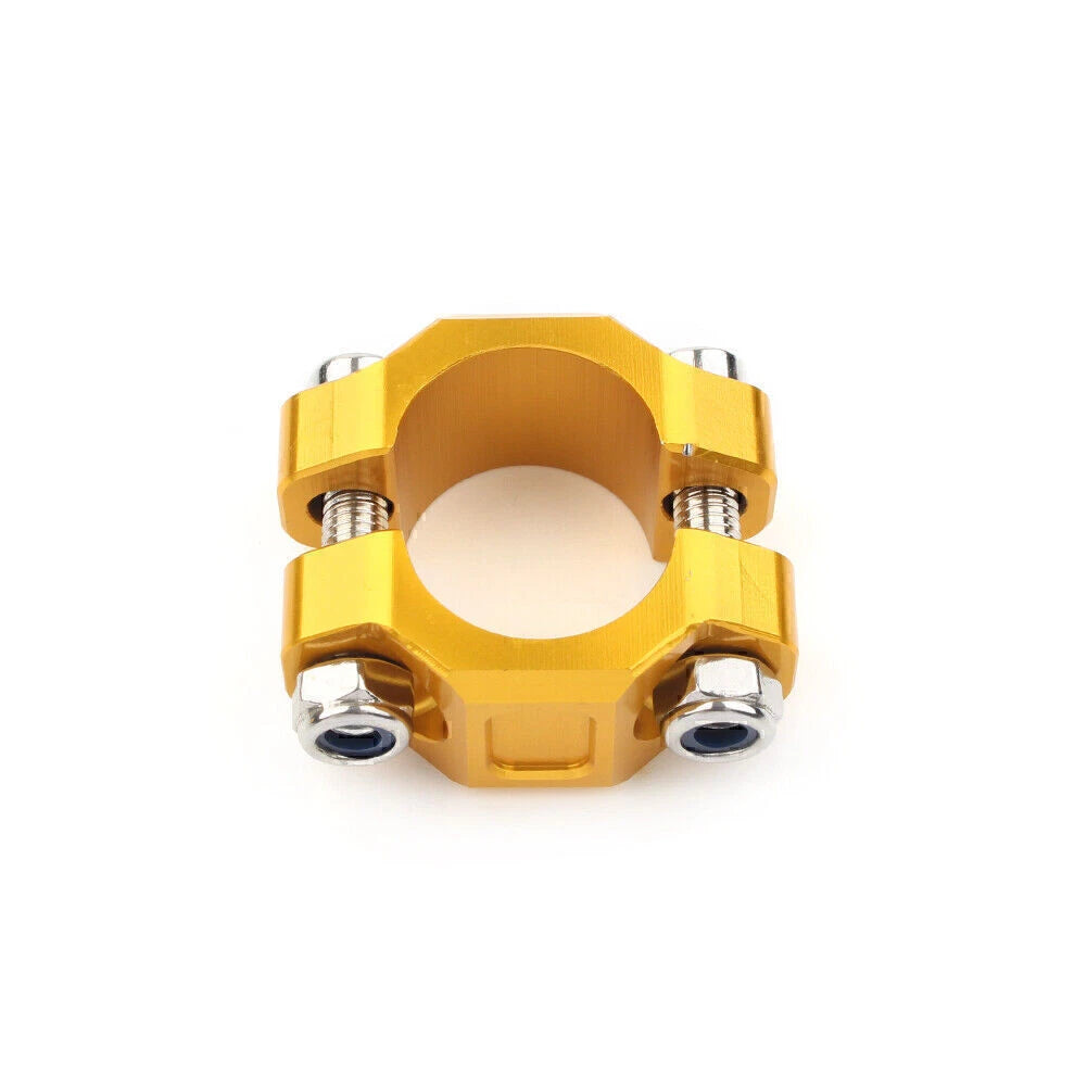 CNC Rotating Bar Clamp for 22mm 7/8" Brake Clutch Perch Handlebar Gold Universal