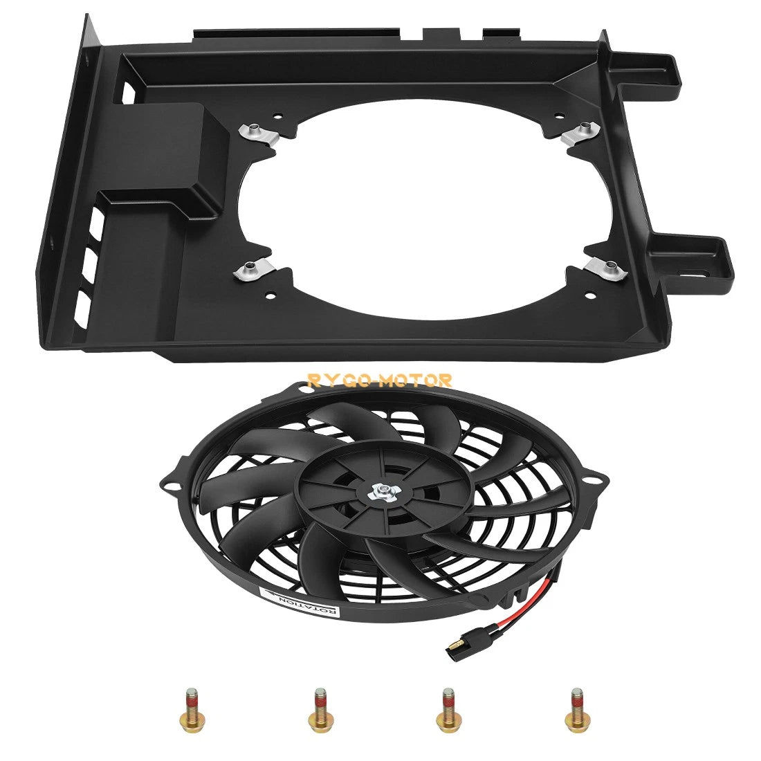 Radiator Cooling Fan & Shroud Assembly for Polaris Sportsman 400 (2001–2004)