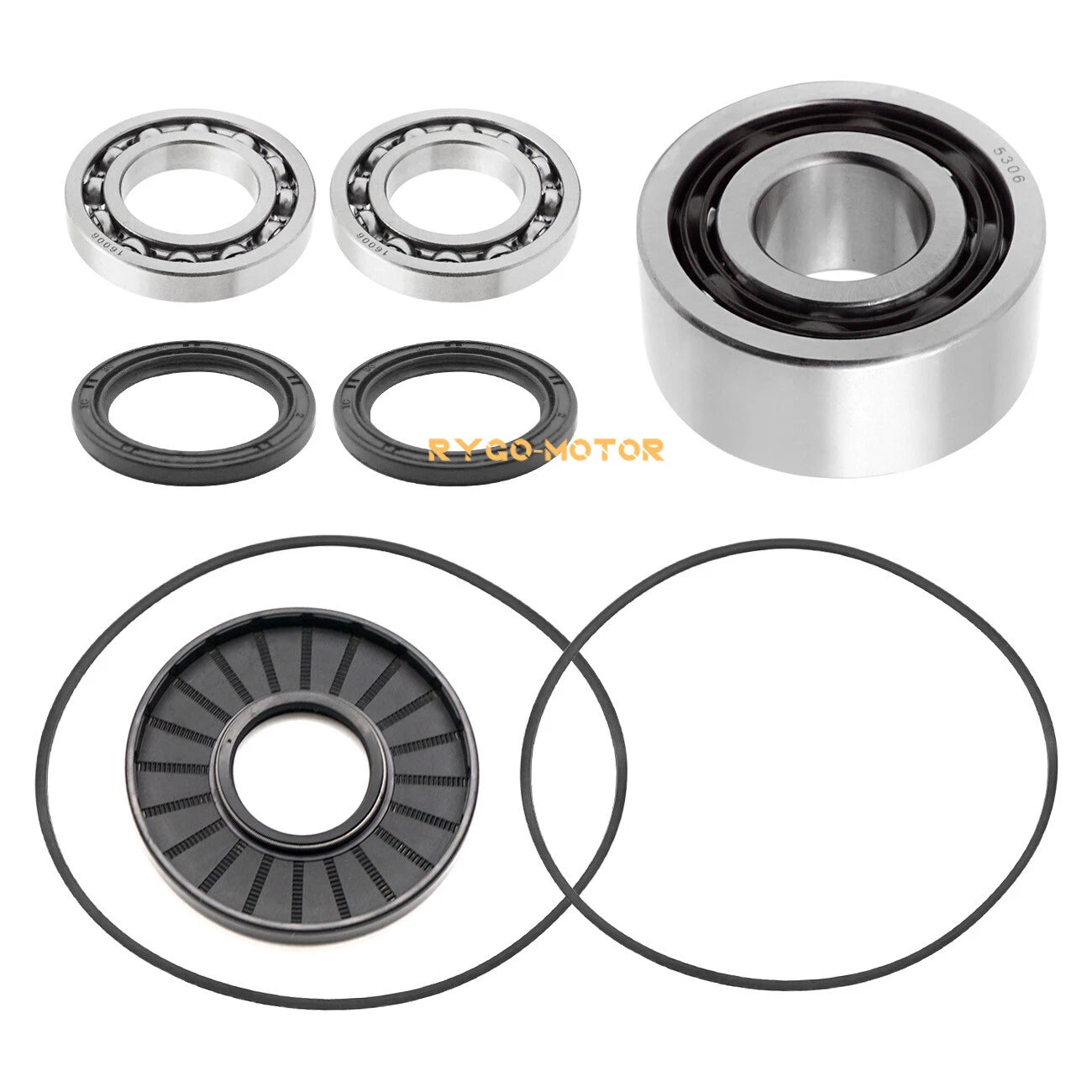 Front Differential Bearing Seal Kits for Polaris Ranger 500 570 900 1000 Diesel