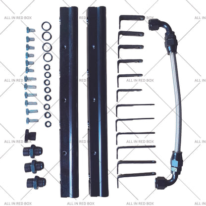 Intake Manifold Fuel Rail Set for Chevy GM LS1 LS2 LS6 (2001-2009)