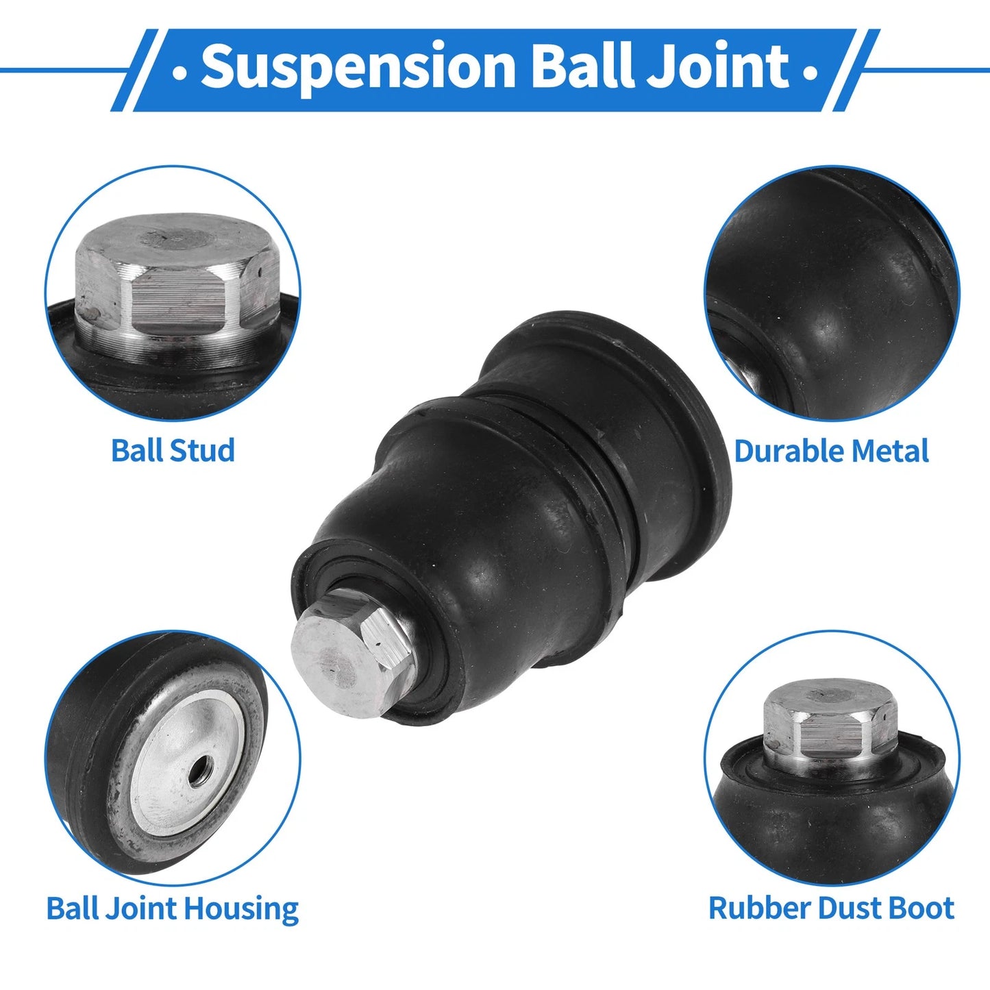 Front Lower Ball Joints for Chrysler TC Maserati (1989-1990)