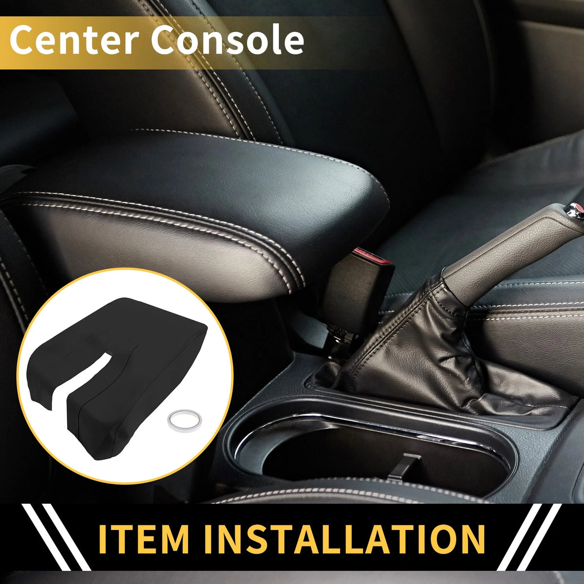 Center Console Lid Armrest Cover for Toyota Tundra (2007-2021)