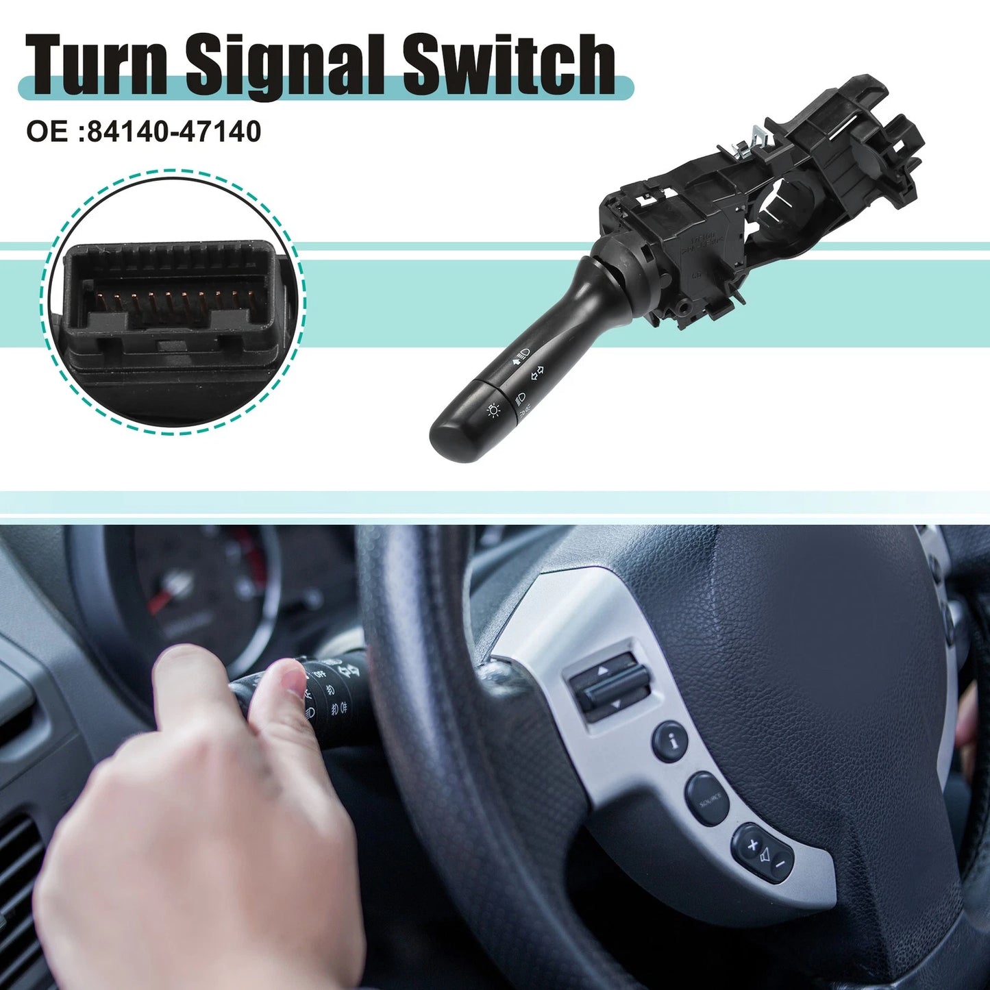Turn Signal Switch for Toyota Yaris, Corolla (2007-2011)