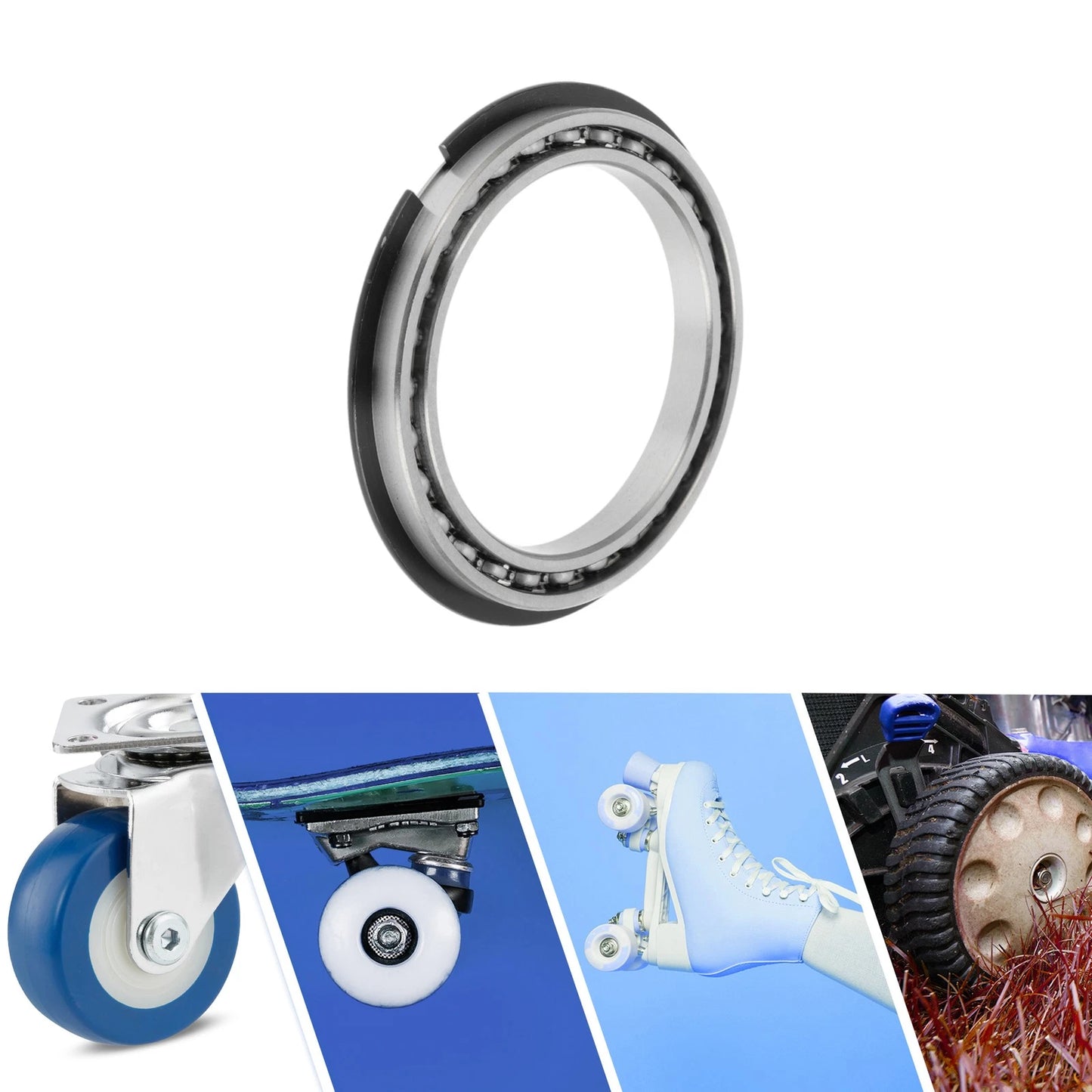 70x90x10mm Deep Groove Ball Bearings P5 for Scooter Skateboard Wheel