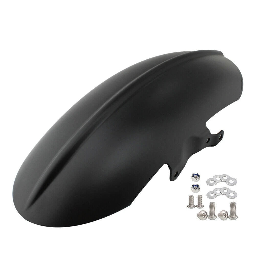 Black Short Motorcycle Front Mudguard Fender for Bobber Speedmaster