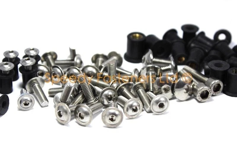Fairing & Screen Bolt Wellnut Stainless for Kawasaki Ninja ZX-10R (2011–2015)