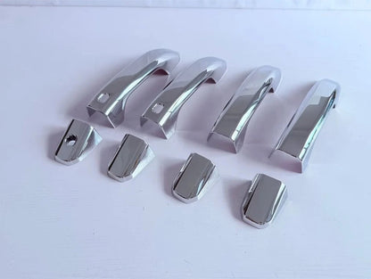 Chrome Side Door Handle Frame Cover Trim 8 x for 2023-2025 Chevrolet Colorado