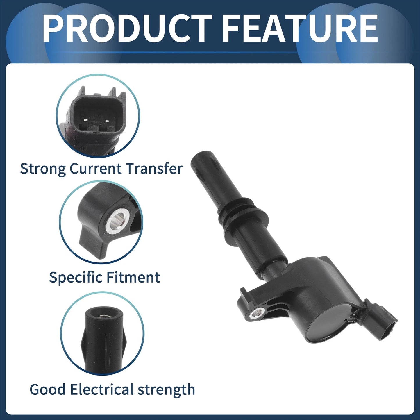 Ignition Coil Pack for Ford Mustang 2004-2008 (2 x Ignition Coils)