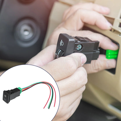 Blue LED Reverse Lights Push Button Switch Set for Toyota Landcruiser 4Runner