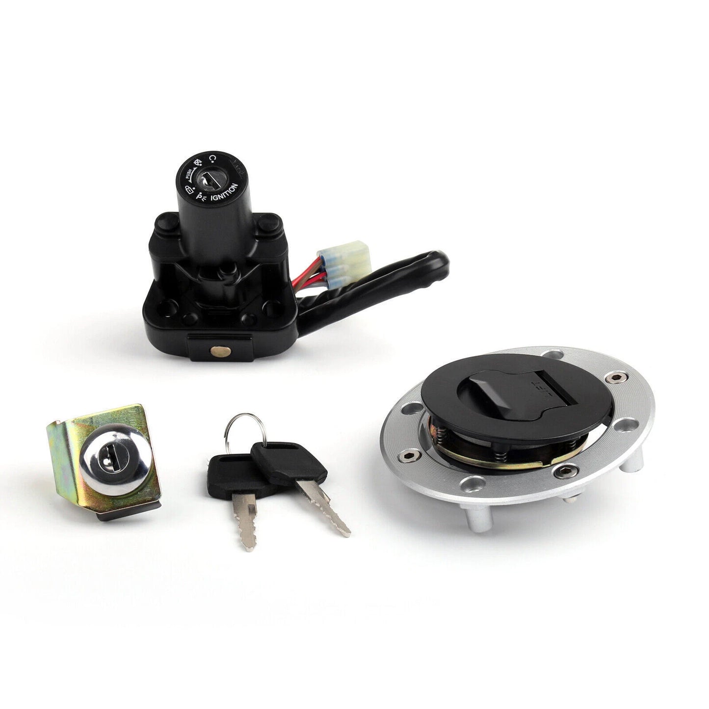 Ignition Lock & Fuel Gas Cap Key Set for Suzuki GSX1300RX Hayabusa (1999)