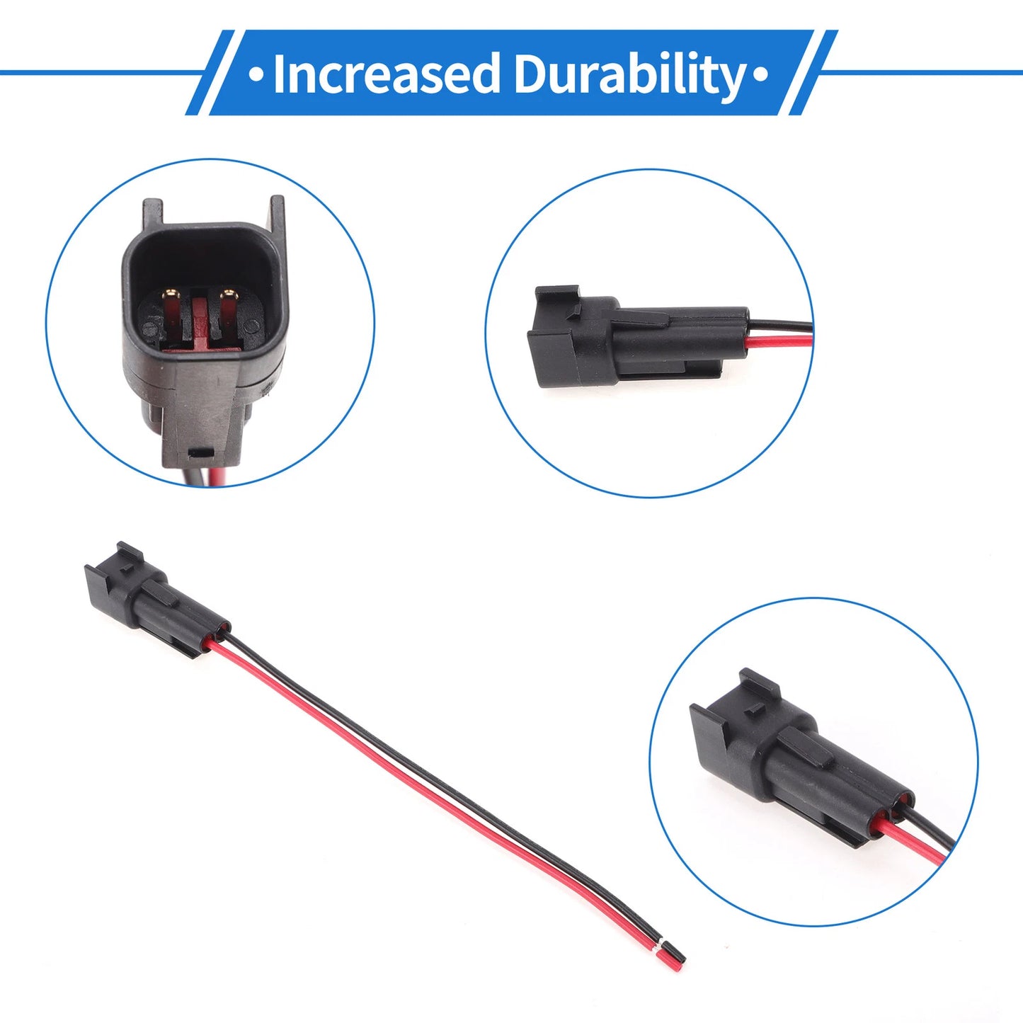 Fuel Injector Connector for Ford Focus (1998-2025) 1 x Connector