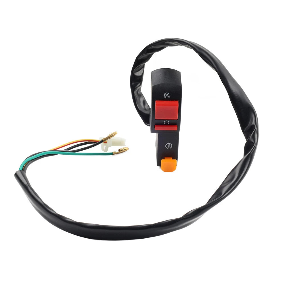 12V Universal Handlebar ON/OFF Switch for Motorcycle Scooter Pit Dirt Bike (All)