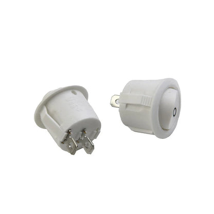 Quality Rocker Switches 20mm 6A 250V for Boat/Caravan - 5 Pcs