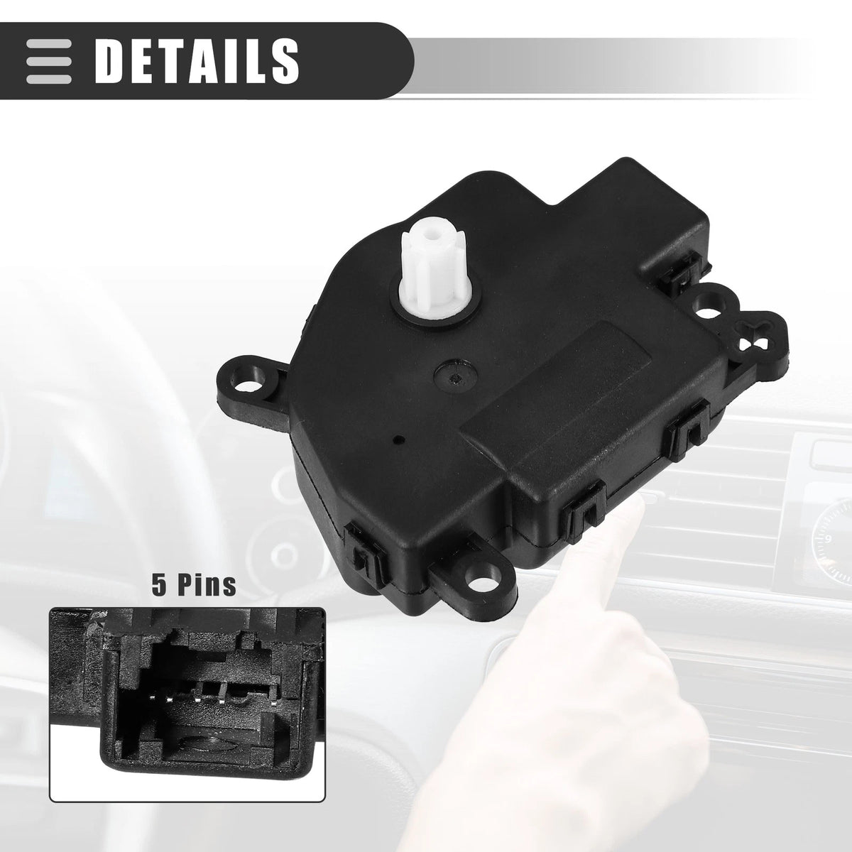 HVAC Heater Air Door Blend Actuator for Ford Escape (2008-2012)