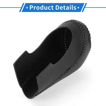 Gear Shift Knob Cover Black Faux Leather for Chevrolet Malibu (2016-2020)