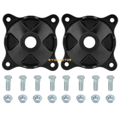 2 x Rear Wheel Hub & Bolts Nuts for Polaris Sportsman (1996–2002)