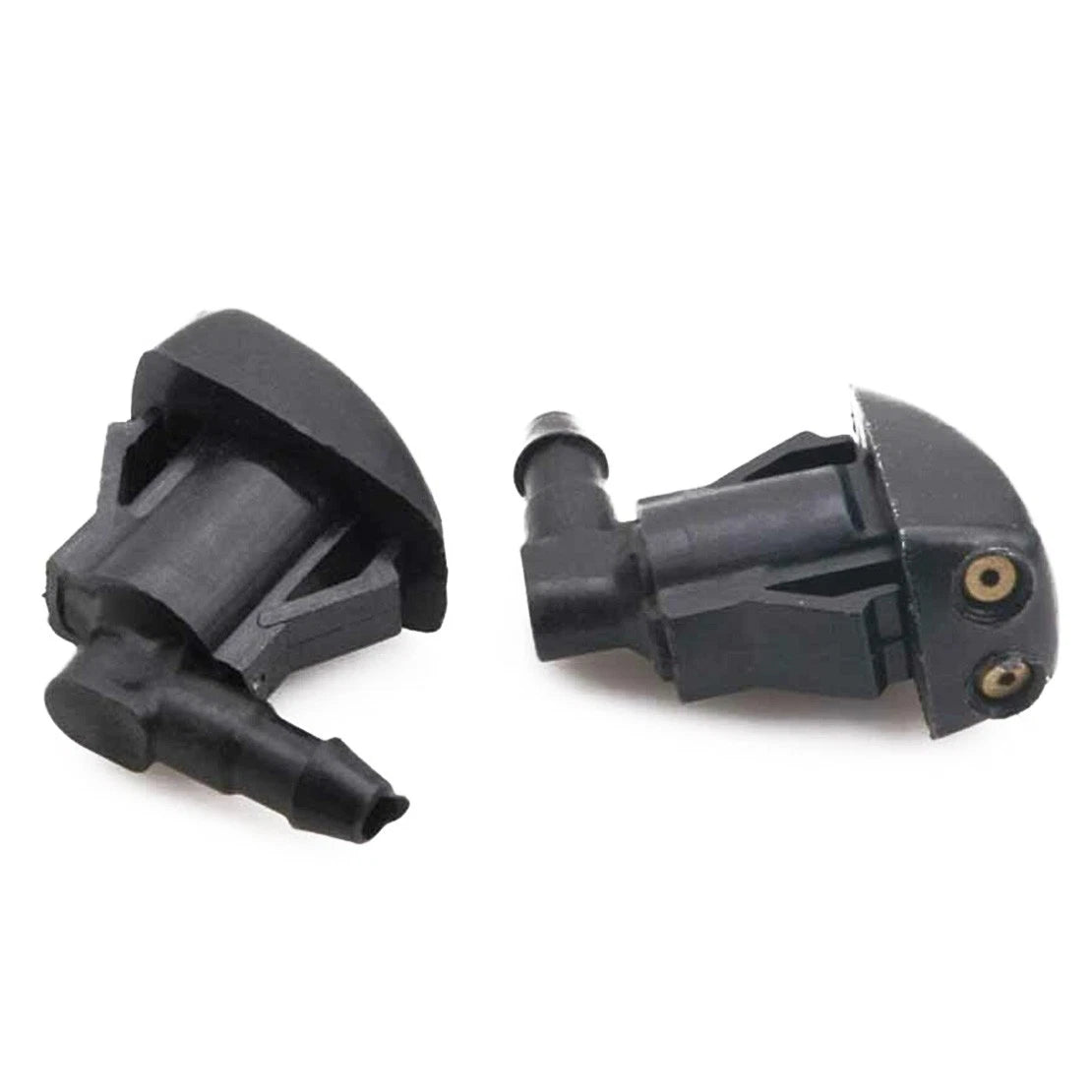 Universal Windscreen Washer Twin Jet Angled Inlet Push Fitting for Car