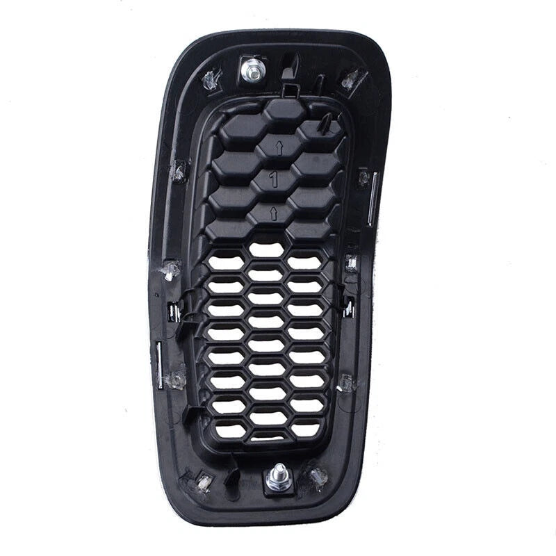 7 x Honeycomb Mesh Grill Inserts for 2014-2018 Jeep Cherokee Chrome Covers