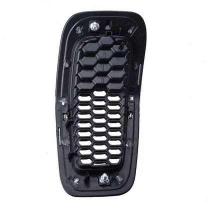 7 x Honeycomb Mesh Grill Inserts for 2014-2018 Jeep Cherokee Chrome Covers