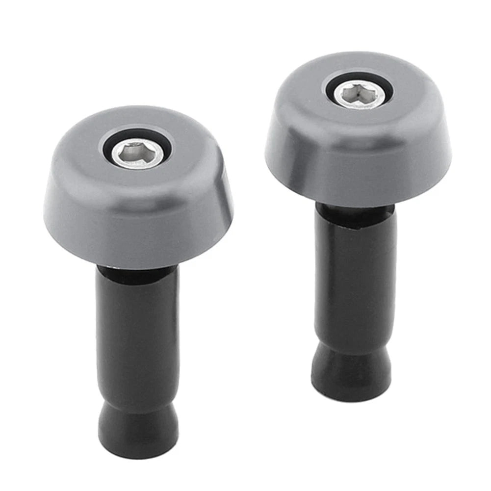 0.5in Handlebar Hand Grips & End Caps for Universal Motorcycle