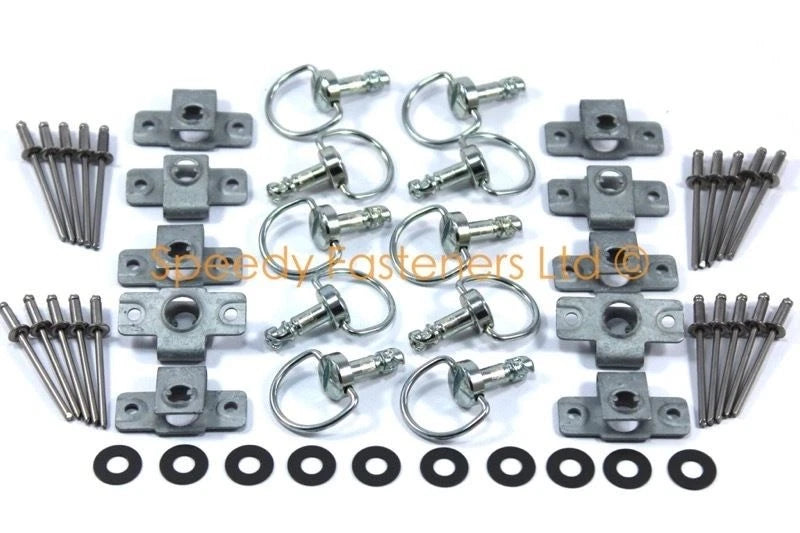 Kit D'anello D'Attacco Dzus for Moto x10