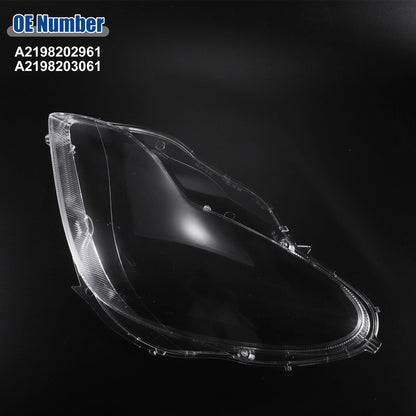 Clear Lens Covers for Mercedes W219 CLS Class (2006-2010) - 1 Pair