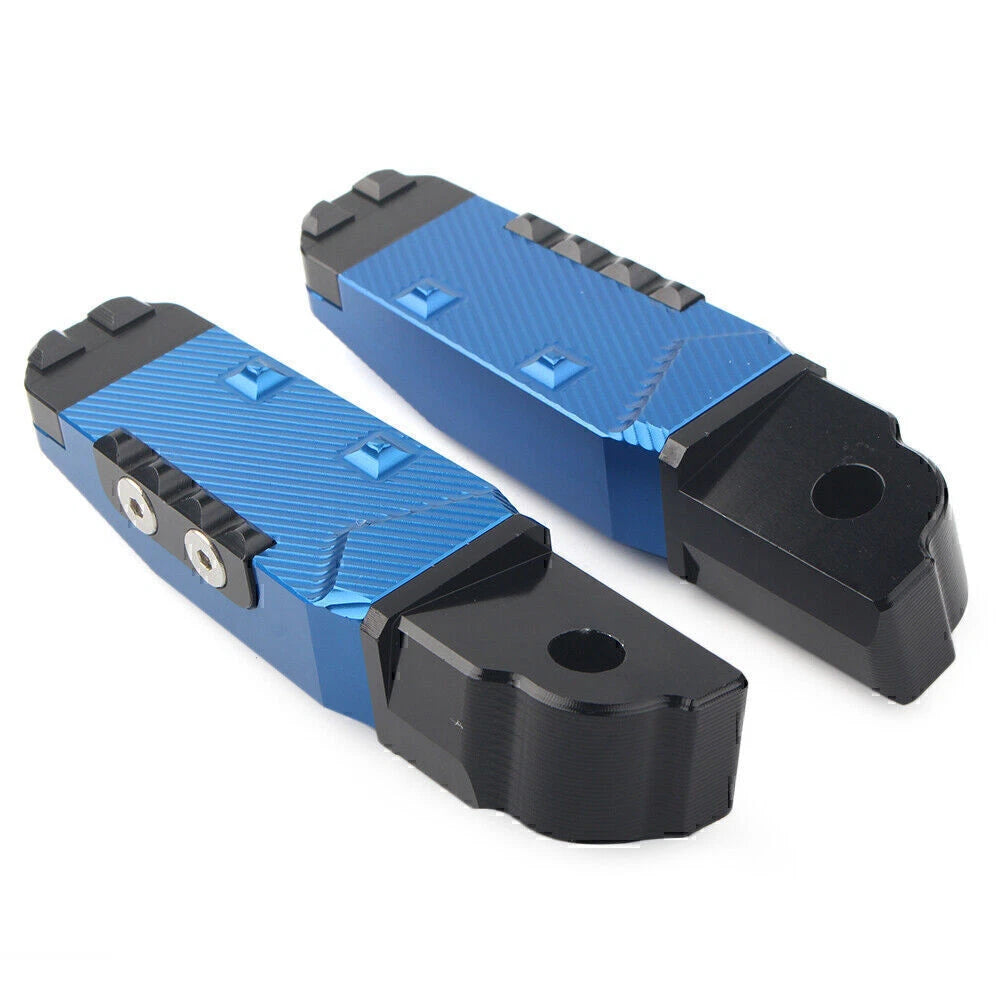 CNC Aluminum Blue Rear Passenger Foot Pegs for BMW S1000RR (2010-2023)