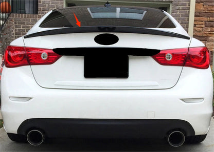ABS Black Rear Spoiler Wing for Infiniti Q50 Sedan (2014-2024)