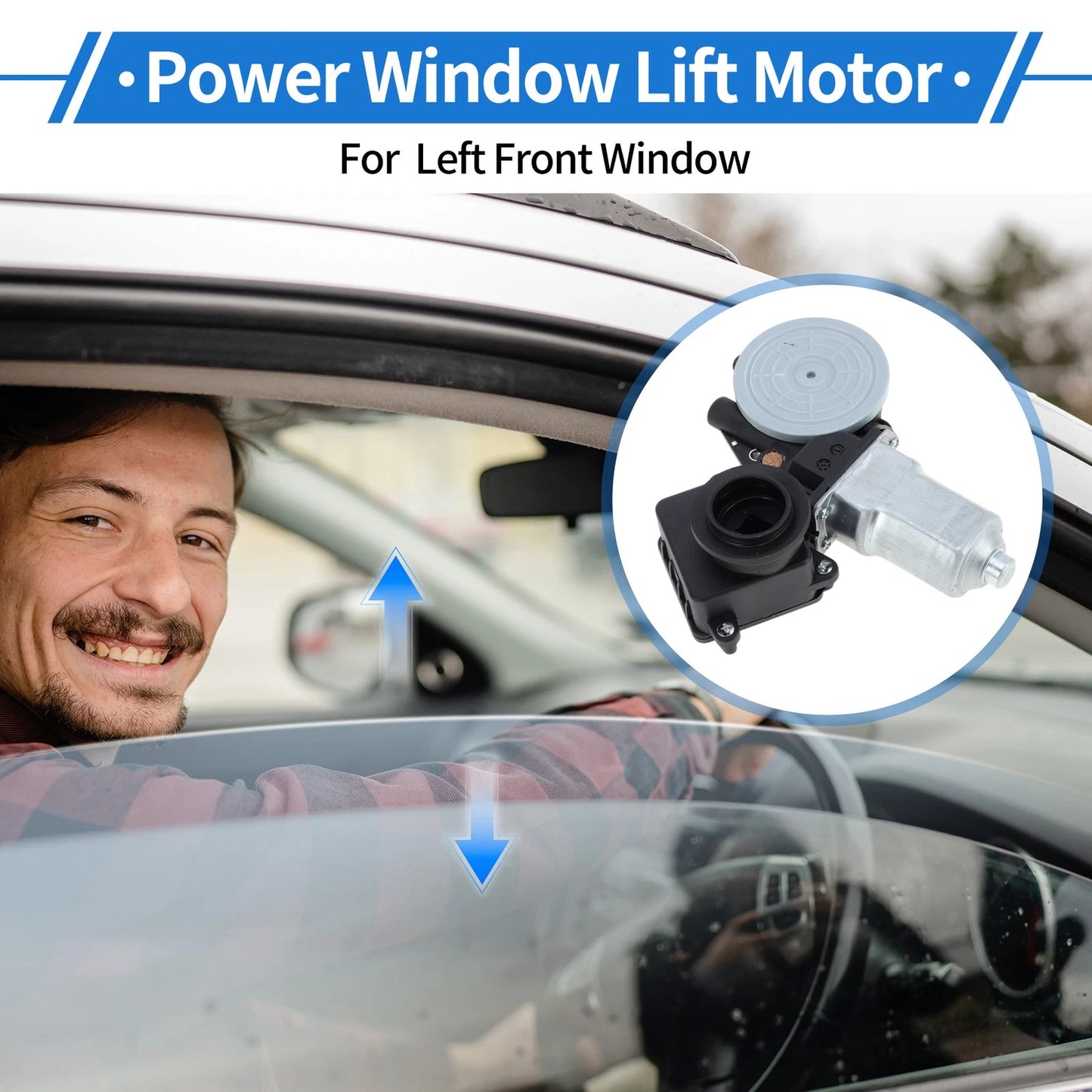 Power Window Regulator Lift Motor for Toyota Corolla (2007–2013)