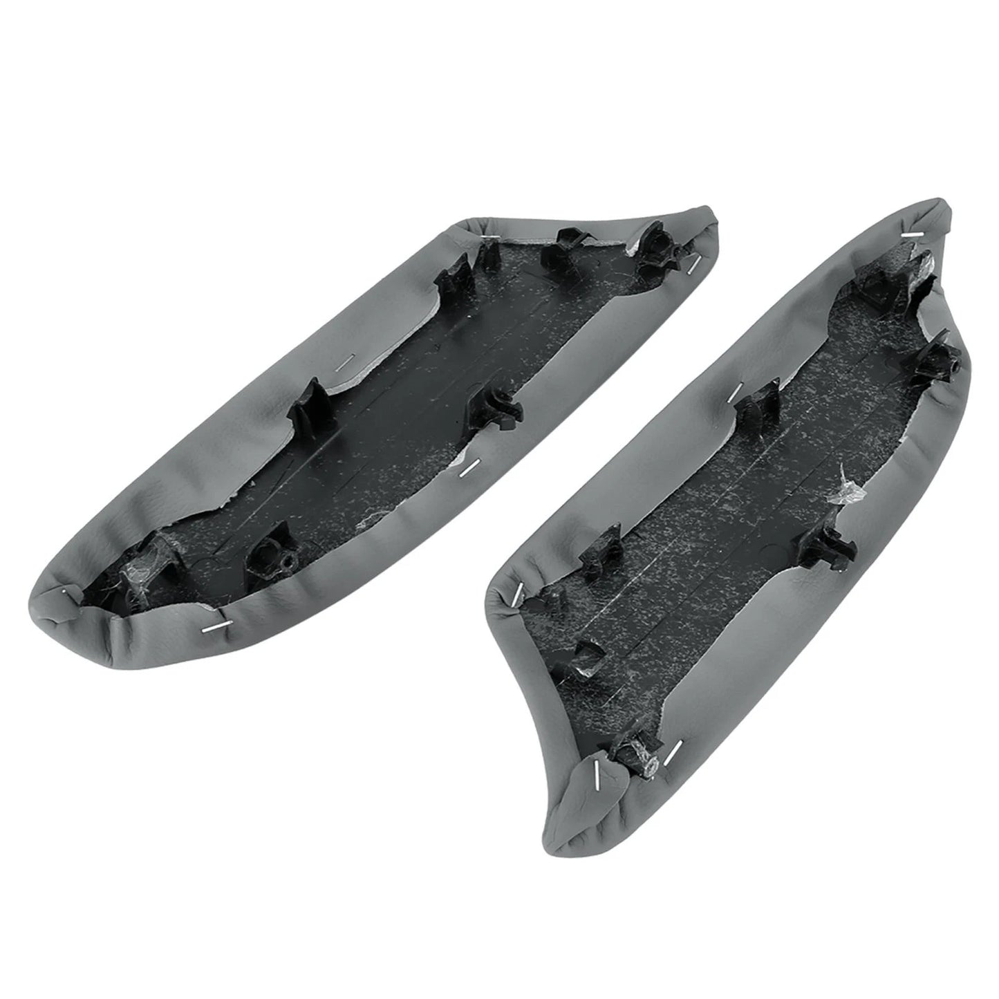 Car Front Door Panel Armrest Lid Pad Cover Gray for Honda Accord (2008-2012)