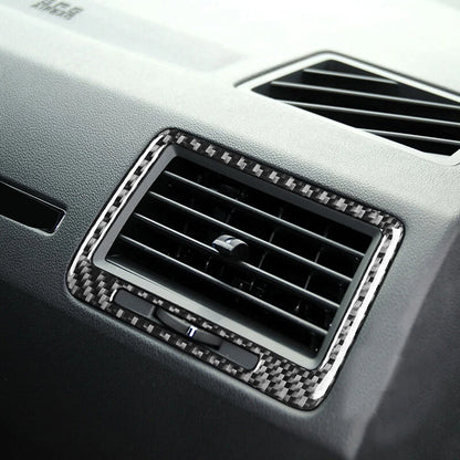 Passenger Seat Air Outlet Vent Cover Trim Carbon for Dodge Challenger (2008-2014)