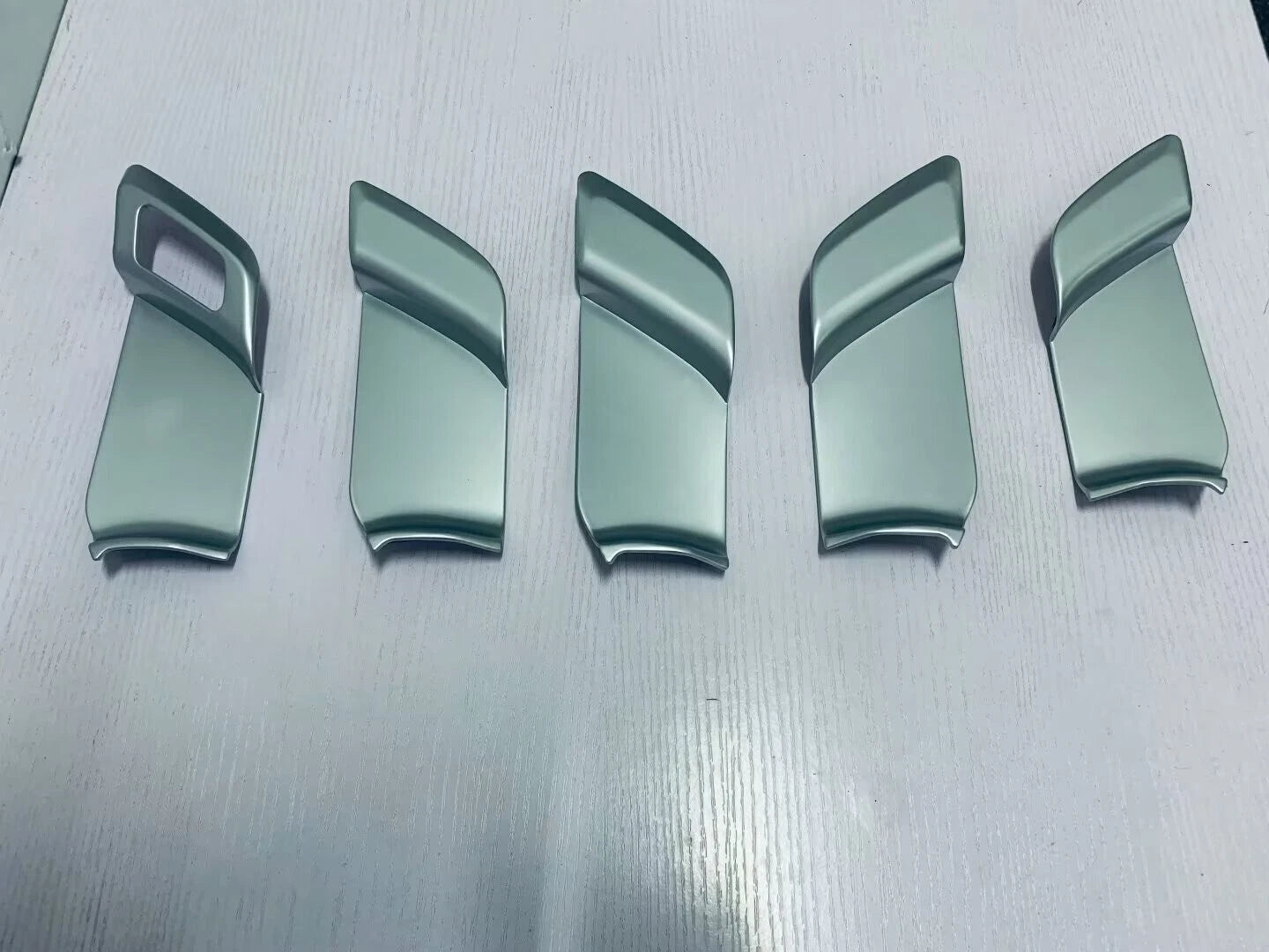 ABS Matte Inner Door Handle Bowl Lid Cover Trim for 2023-2024 Toyota Prius 5 x pcs