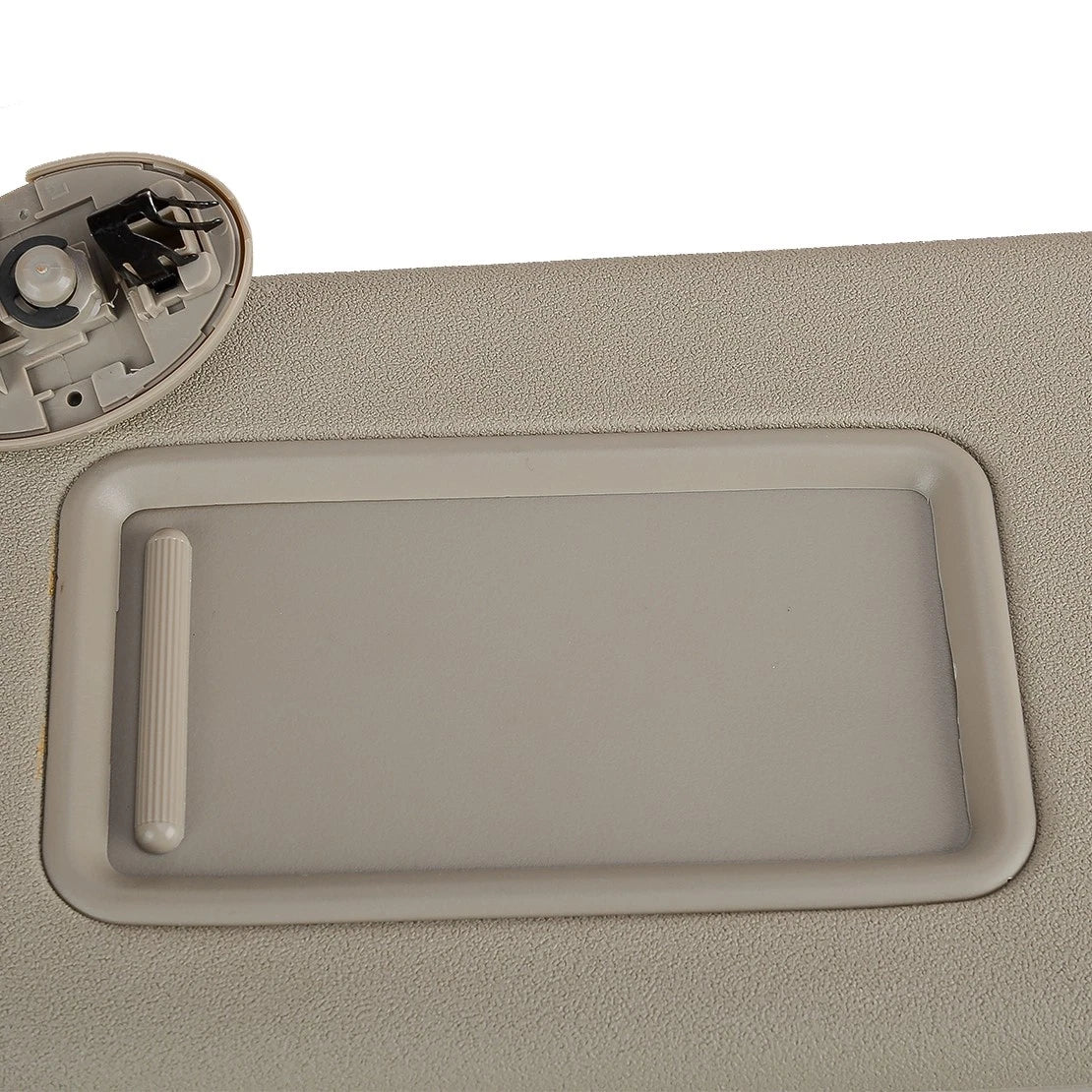 Beige Left Sun Visor with Makeup Mirror for Toyota Corolla (2009-2013)