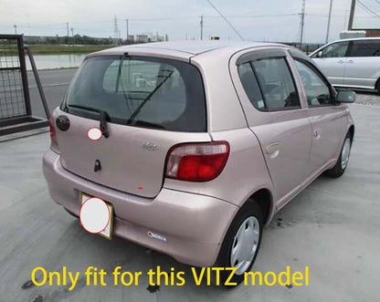 Spoiler Wing ABS for Toyota VITZ Hatchback 1999-2023 with LED Light