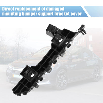 Front Bumper Brackets for Honda Accord (2018-2022) Black
