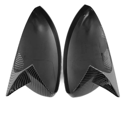 Carbon Black Rearview Mirror Cover Caps for Nissan Sentra Altima (2019-2024)