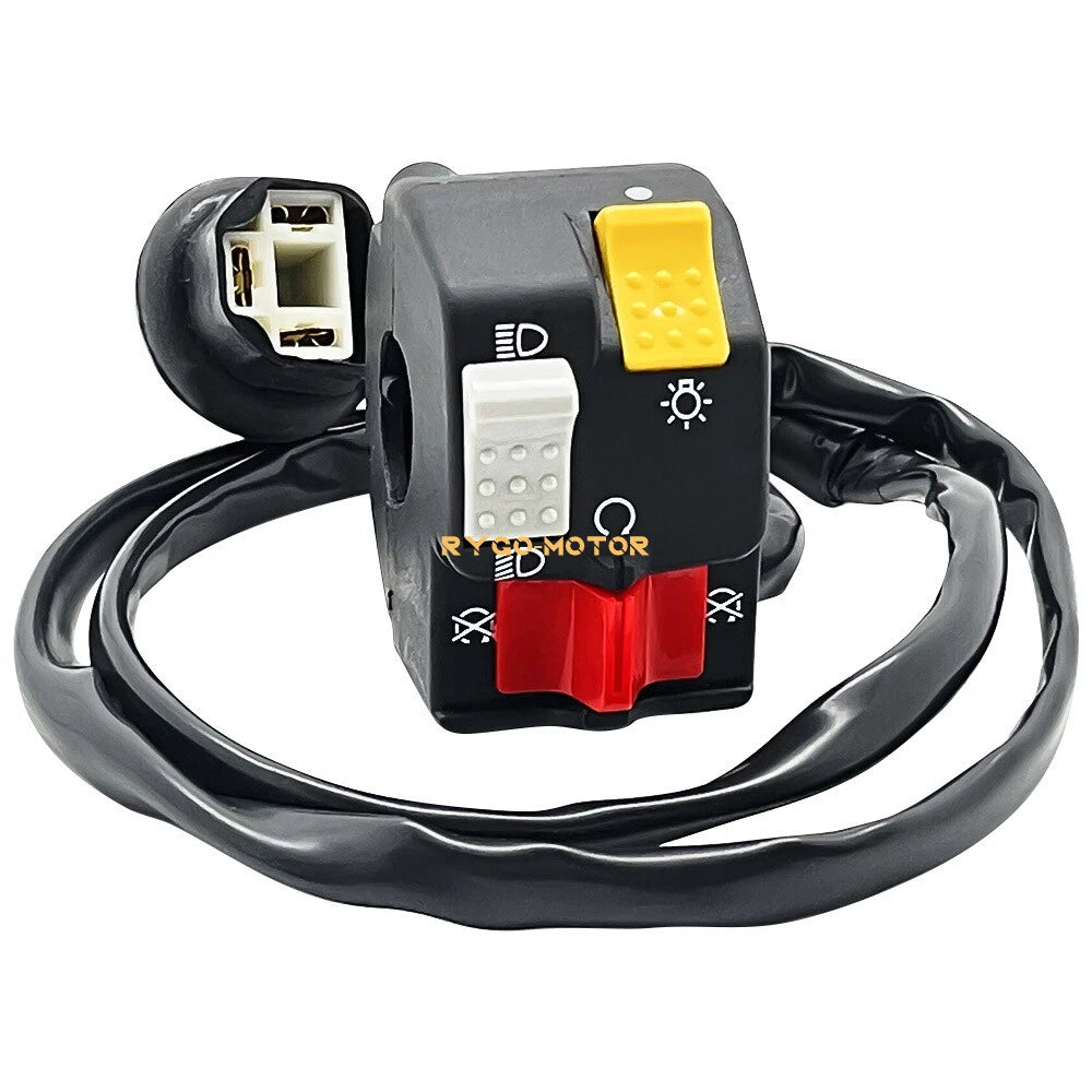 Handlebar Switch Kill Stop Headlight for Honda TRX250R FourTrax 250 (1986-1989)