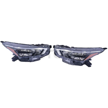 Pair LED HeadLight Assembly Set Left Right Side for Nissan Versa (2020–2024)