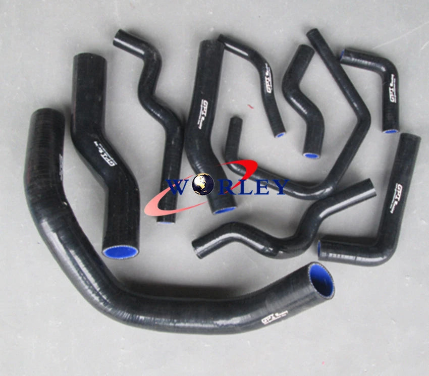 GREEN Silicone Heater Hose Kit for Nissan Silvia S13 S14 S15 200SX 240SX (1989-2002)