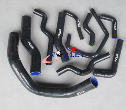 GREEN Silicone Heater Hose Kit for Nissan Silvia S13 S14 S15 200SX 240SX (1989-2002)