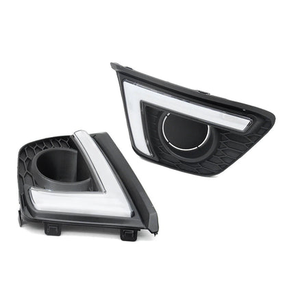 2 x LED DRL Daytime Running Lights for Honda Jazz (2014-2017)