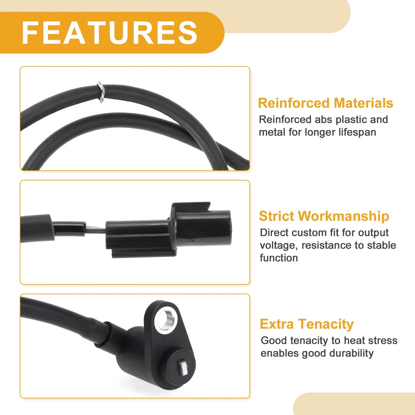ABS Wheel Speed Sensor for Mitsubishi Pajero Sport (2008-2015)