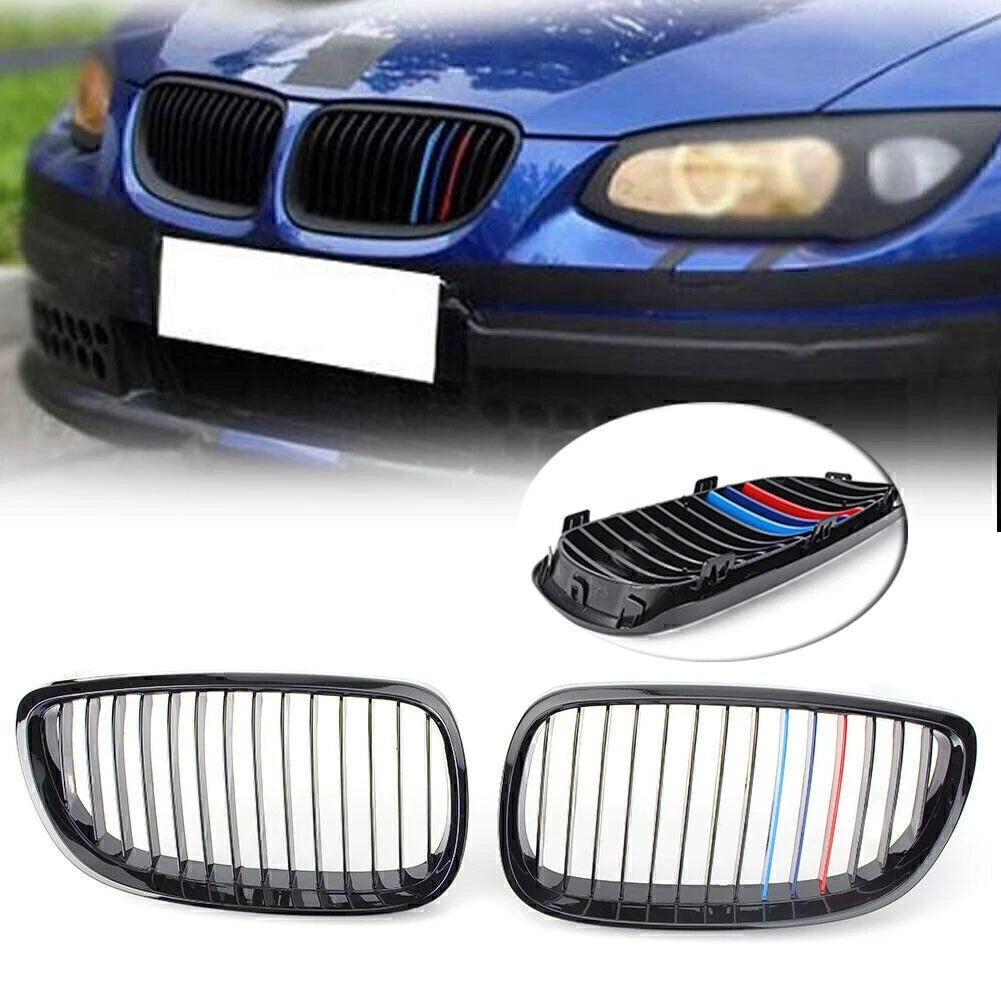 Front Upper Bumper Grille Mesh for BMW E92 E93 328i 335i 3-Series (07-10)