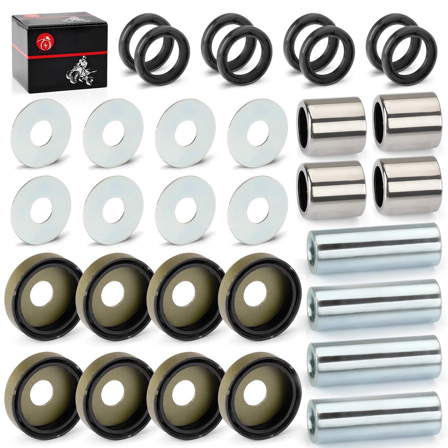 A-Arm Fr.Lower Bearing Bushing Seal Kit for Kawasaki KFX400 (2003–2006)