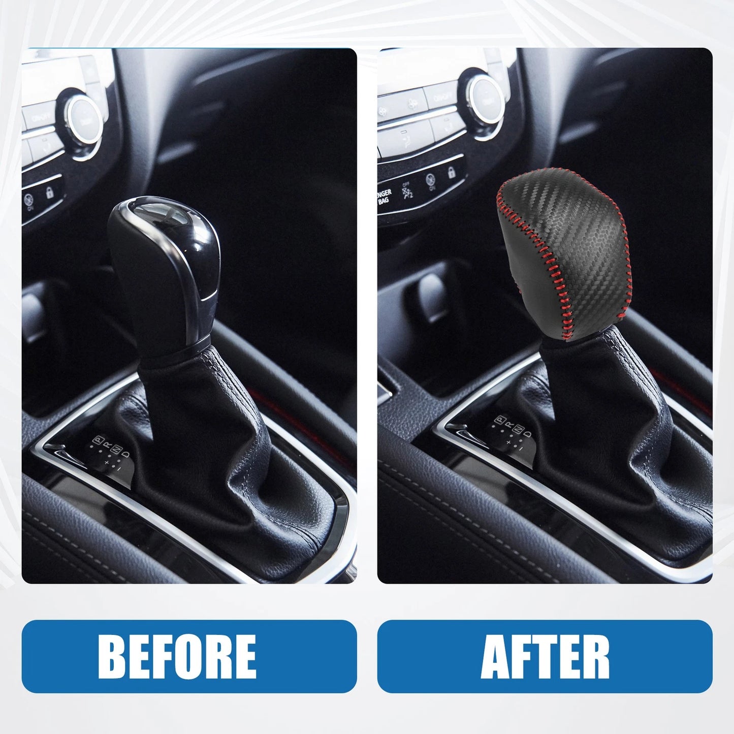 Shifting Knob Cover / Lever Trim for Toyota Highlander (2020–2023)