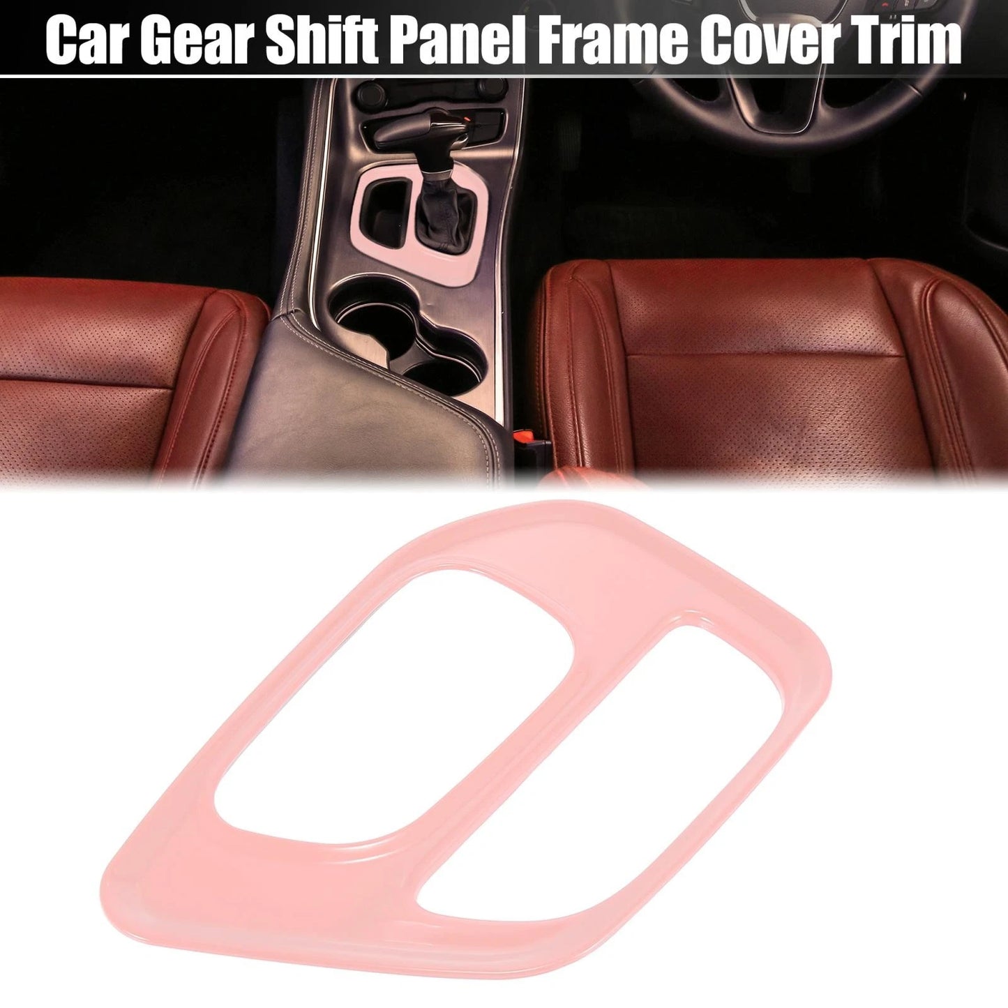 Center Console Gear Shift Panel Cover for Dodge Challenger (2015-2021)